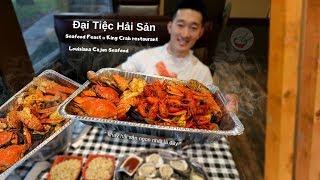 Đi Ăn 10 Loại Hải Sản  Seafood Feast at King Crab Restaurant