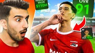 I Rebuild AZ ALKMAAR & Their WONDERKIDS Are AMAZING