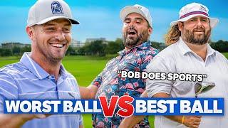 Challenging Bob Does Sports To A Match  Bryson DeChambeau