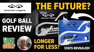 GOLF BALL REVIEW - Snake Eyes Soft Distance & Extreme Distance Golf Balls - Rock Bottom Golf