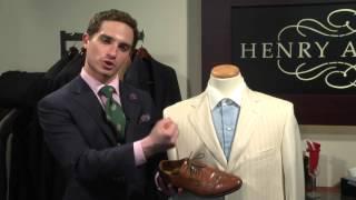 What Color Shoes Are Appropriate for a Mens Ivory-Colored Suit?