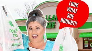 BABY GIRL BUYS MY DOLLAR TREE HAUL