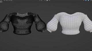 Blender 3.6 - Quad Remesh  Easy retopology - No paid addon