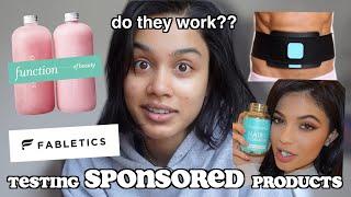 i tested overly sponsored products..and this is what happened..