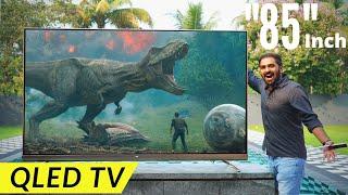 VU Masterpiece 85 Inch QLED 4K TV  First Impression its HUGEE