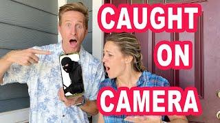WE WERE ROBBED CAUGHT ON SECURITY CAMERA