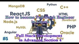 #5 How to become Full-Stack Software Engineer in 1 Week  Tutorial Series  Advanced Section 44