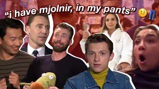 marvel cast moments that have no logical explanation+ eternals cast