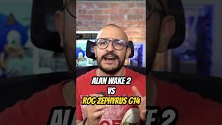 Alan Wake 2 Night Springs vs ROG Zephyrus G14 come gira su GeForce RTX 4070? #shorts