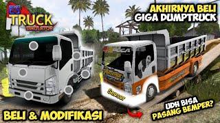 AKHIRNYA KEBELI JUGA GIGA DUMPTRUCK LANGSUNG KITA MODIF ETS ID  Es Truck Simulator Id