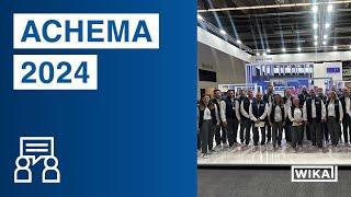 WIKA at the ACHEMA 2024  presenting our digital and sustainable innovations