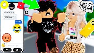 ROBLOX SNAPCHATte HATERIMI TROLLEDİMRoblox LifeTogether  RP