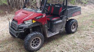 2015 Polaris Ranger 570 ridereview. with piss poor audio quality