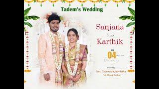 Sanjana Weds Karthik  Wedding Moments