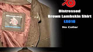 Leather Shirts LS018 No Collar