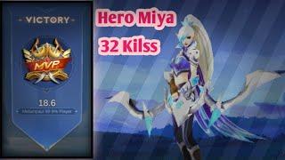 Cara Menggunakan Hero Miya Khusus Pemula Baru Main Mobile Legends