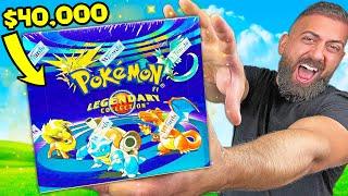 I Opened The Rarest Pokemon Box In The World $40000