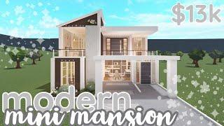 bloxburg  modern mini mansion house build pt. 1