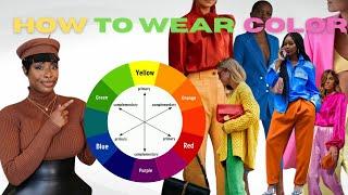 EASY TIPS TO WEAR MORE COLOR Everything You Need To Know  Outfit Ideas