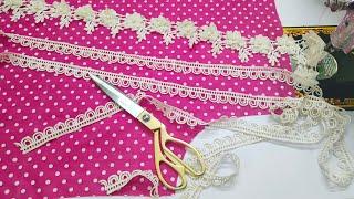 Winter Especial Printed kurti Latest Design  New kurti neck Design with lace