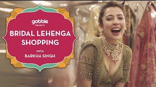 Lehenga Shopping For Team Bride With @BarkhaSingh  Shaadi Shopping  Chandni Chowk Bazaar Travels