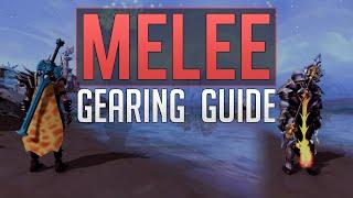 Melee gearing guide  Full upgrade order