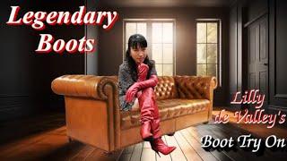 Legendary Boots Hong Kong Bunny introduces Lilly de Valley collection of Vintage boots.
