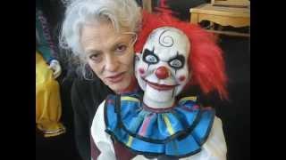 Mary Shaw aka Judith Roberts representing The Scary Closet Dead Silence Puppets