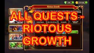 Hero Wars Riotous Growth