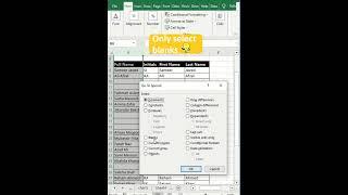 Dont delete blank rows manually  Heres a quick excel  tip