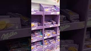 Milka chocolate Christmas collection in #migros #türkiye #milkachocolate #viral #shorts