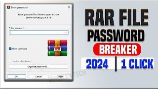RAR Password Unlocker in 2024  How to Recover RAR File Password- WinRAR Password Unlock  crack rar