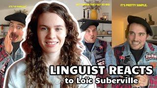 Linguist reacts to Loïc Suberville & funny language skits