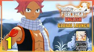 FAIRY TAIL Fierce Fight Global Launch Gameplay Walkthrough Part 1 Android iOS