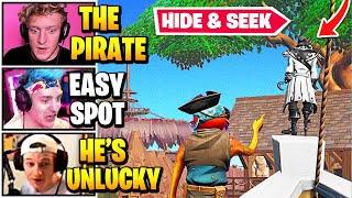 Streamers Host *UNLUCKIEST* HIDE AND SEEK Game  Fortnite Daily Funny Moments Ep.595