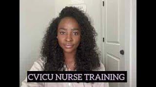 CVICU Nurse Training