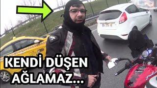 Haksız Olduğu Halde Atar Yapan Motorcu Türkiyede Yaşanan Motorcu Olayları