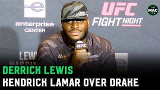Derrick Lewis Kendrick Lamar beat Drake Talks Wanting to Punch Local Mascot