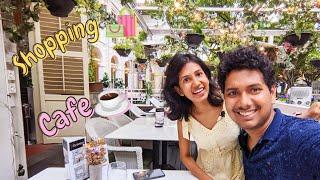 Couple Fun Vlog Tamil  A Day Out at a Beautiful Restaurant  Cafe  Shopping  Sanghavi and Senthil