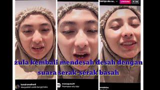 live streaming bersama zula lagi  kasiahan auzura sakit  suara tetep mendesah desah gitu dahh wk