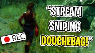 Salty Streamer Thinks Im Stream Sniping - Dead by Daylight