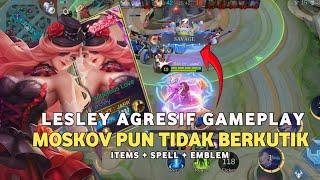 LESLEY SEKALI HIT MUSUH KEMBALI KE BASE SOLO RANK MYTIC