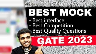 Which MOCK test is best for GATE 2023?? Best MOCK