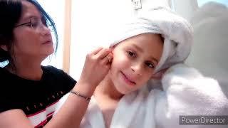 A day moment with Yasminas bath#ofwlife