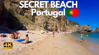 Secret Beach Walk  Sesimbra Portugal - 【4K UHD】