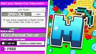 TOP Minecraft Lifesteal SMP Realm Server *FREE RANKS* NEW BEDROCKJAVA SERVER