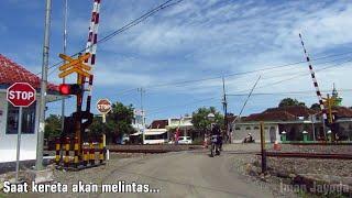 Palang Pintu Perlintasan Kereta Api Dishub Kendal SIRINE UNIK