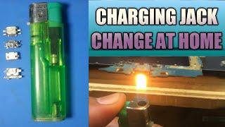 Charging jack change without heatgun  Mobile Skill