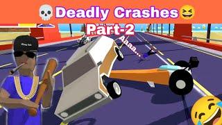 Deadly Crashes In Dude Theft Wars Part#2.Dude Theft Wars Funny Moments.