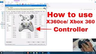 How to Use X360cexbox360 controller emulator